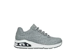 Skechers Womens Uno 2 Sneaker - Grey