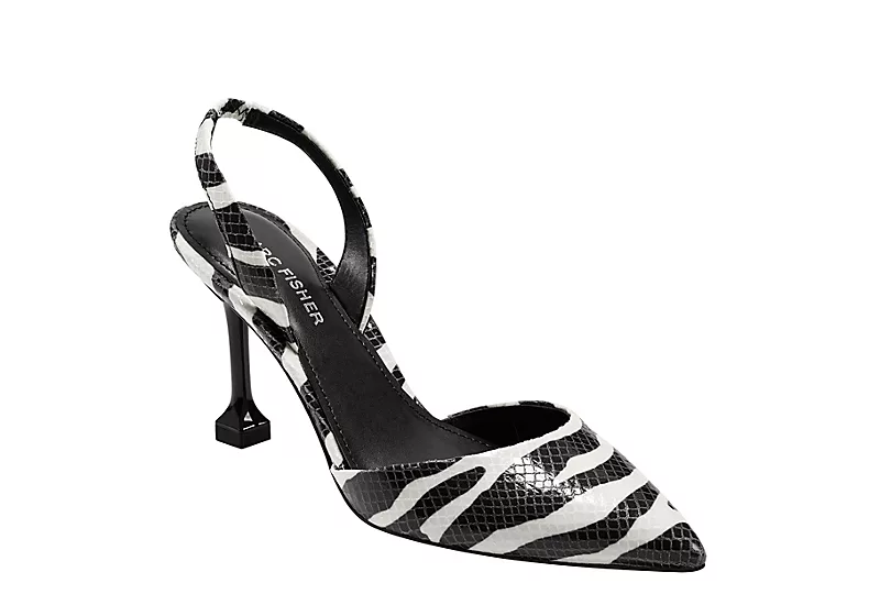 Marc Fisher Womens Hadya Pump - Zebra 3 Marc Fisher Womens Hadya Pump - Zebra