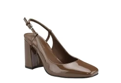 Marc Fisher Womens Valana Pump - Dark Tan