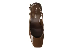 Marc Fisher Womens Valana Pump - Dark Tan -Shoe Shop US 01 106394 03