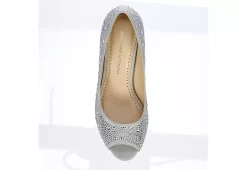 Adrienne Vittadini Womens Gervin Pump - Silver -Shoe Shop US 01 106399 05