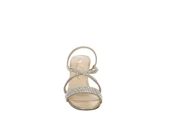 N By Nina Womens Lourdes Sandal - Taupe -Shoe Shop US 01 106401 02