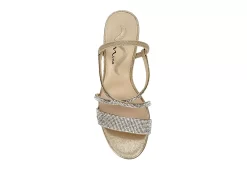 N By Nina Womens Lourdes Sandal - Taupe -Shoe Shop US 01 106401 05