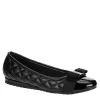 Ak Anne Klein Womens Gianna-q Flat - Black