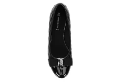 Ak Anne Klein Womens Gianna-q Flat - Black -Shoe Shop US 01 106419 05