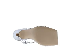 Marc Fisher Womens Dareta Sandal - Silver -Shoe Shop US 01 106584 04