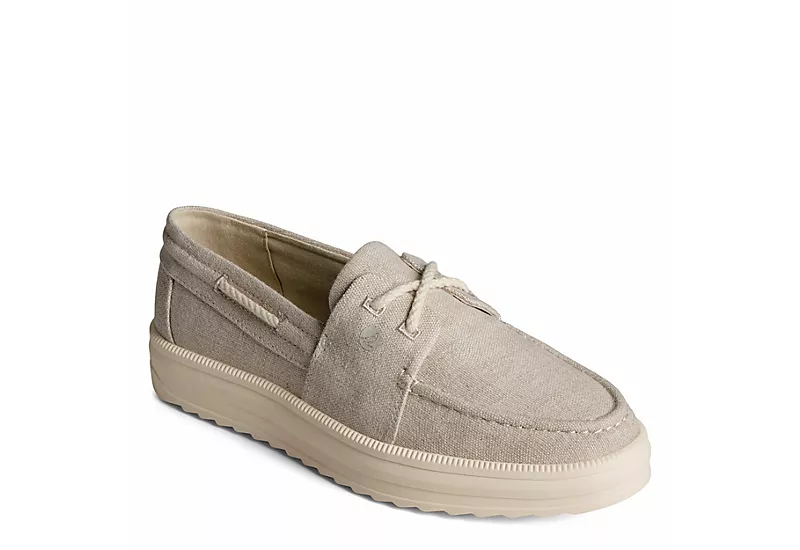 Sperry Womens Cruise Plushstep Boat Shoe - Natural 3 Sperry Womens Cruise Plushstep Boat Shoe - Natural