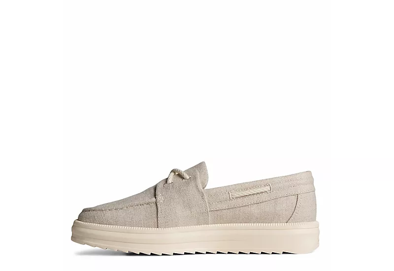 Sperry Womens Cruise Plushstep Boat Shoe - Natural 5 Sperry Womens Cruise Plushstep Boat Shoe - Natural - Image 3