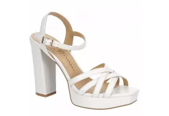 Chinese Laundry Womens After All Platform Sandal - White