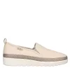 Skechers Womens Flexpadrille Hi Pleasant Harmony Slip On Sneaker - Natural -Shoe Shop US 01 106894 00