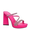 Limelight Womens Leith Platform Sandal - Fuschia -Shoe Shop US 01 106997 00