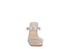 Michael By Michael Shannon Womens Dionna Slide Sandal - Clear -Shoe Shop US 01 107002 02