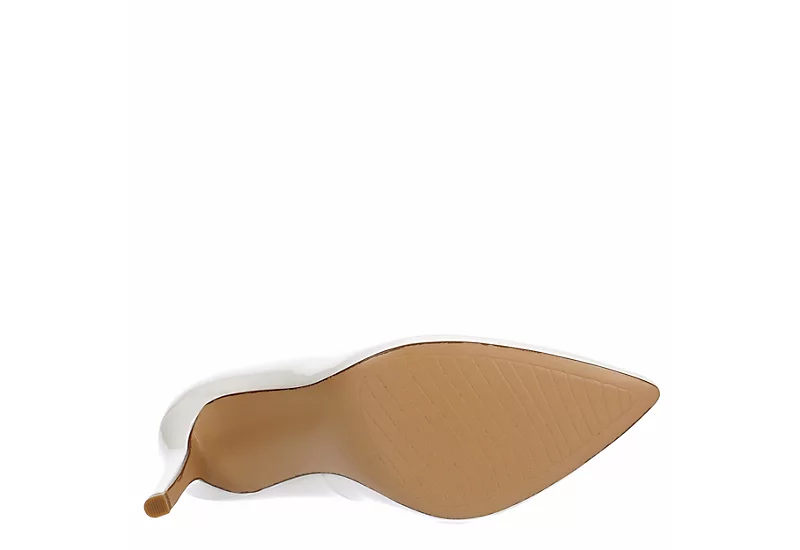 Michael By Michael Shannon Womens Ryleigh Pump - White 9 Michael By Michael Shannon Womens Ryleigh Pump - White - Image 7