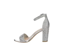 Michael By Michael Shannon Womens Stella Sandal - Silver -Shoe Shop US 01 107015 03