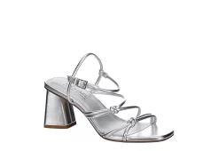 Michael By Michael Shannon Womens Tristan Sandal - Silver