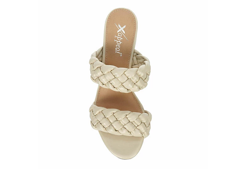Xappeal Womens Maia Slide Sandal - Ivory 8 Xappeal Womens Maia Slide Sandal - Ivory - Image 6