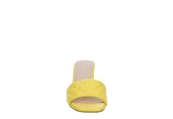 Michael By Michael Shannon Womens Riya Slide Sandal - Yellow -Shoe Shop US 01 107027 02