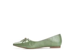 Journee Collection Womens Devalyn Flat - Green -Shoe Shop US 01 107046 03