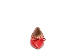 Journee Collection Womens Devalyn Flat - Red -Shoe Shop US 01 107047 02