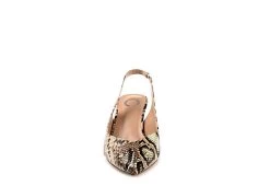 Journee Collection Womens Mikoa Pump - Tan -Shoe Shop US 01 107280 02
