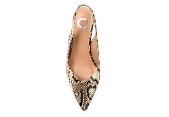 Journee Collection Womens Mikoa Pump - Tan -Shoe Shop US 01 107280 05