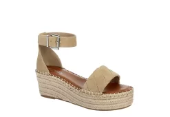 Michael By Michael Shannon Womens Bridgette Wedge Sandal - Tan