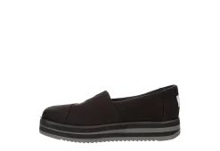 Toms Womens Alparagata Midform Espadrille - Black -Shoe Shop US 01 107400 03