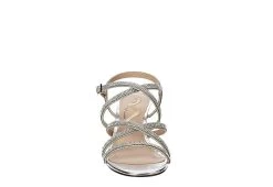 N By Nina Womens Bloom Sandal - Silver -Shoe Shop US 01 107405 02