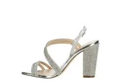 N By Nina Womens Sabetha Sandal - Silver -Shoe Shop US 01 107407 03