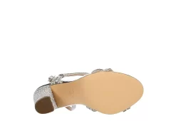 N By Nina Womens Sabetha Sandal - Silver -Shoe Shop US 01 107407 06