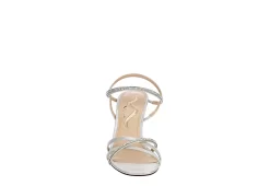 N By Nina Womens Amillia Sandal - Silver -Shoe Shop US 01 107410 02
