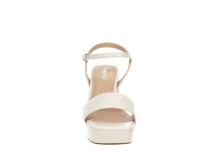 Limelight Womens Ansley Platform Sandal - Bone -Shoe Shop US 01 107415 02