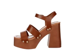 Madden Girl Womens Greenville Platform Sandal - Cognac -Shoe Shop US 01 107536 03
