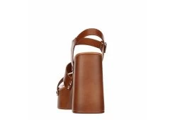 Madden Girl Womens Greenville Platform Sandal - Cognac -Shoe Shop US 01 107536 04
