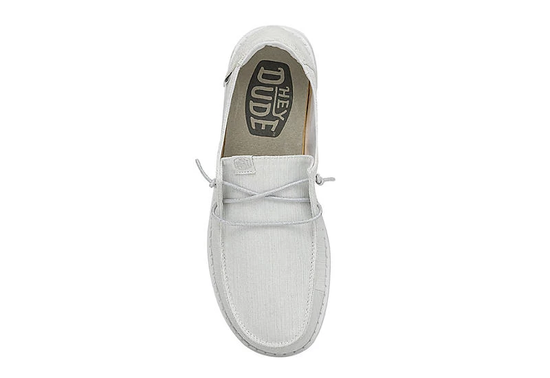 Heydude Womens Wendy Slip On Sneaker - White 7 Heydude Womens Wendy Slip On Sneaker - White - Image 5