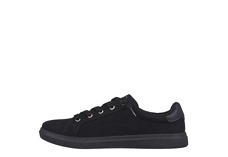 Skechers Womens D Vine Slip On Sneaker - Black 5 Skechers Womens D Vine Slip On Sneaker - Black - Image 3