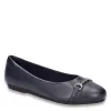 Easy Street Womens Asher Flat - Navy -Shoe Shop US 01 108018 00