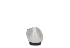 Easy Street Womens Asher Flat - Silver -Shoe Shop US 01 108021 04