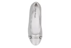 Easy Street Womens Asher Flat - Silver -Shoe Shop US 01 108021 05