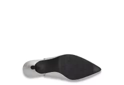 Easy Street Womens Emerin Slingback Pump - Silver -Shoe Shop US 01 108061 06