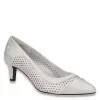 Easy Street Womens Ansen Pump - Silver 2 Easy Street Womens Ansen Pump - Silver -Shoe Shop US 01 108091 00
