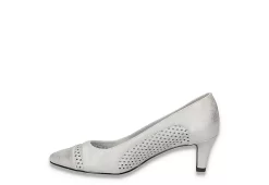 Easy Street Womens Ansen Pump - Silver -Shoe Shop US 01 108091 03