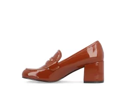 Journee Collection Womens Liyla Pump - Cognac -Shoe Shop US 01 108361 03