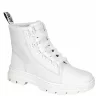 Dr. Martens Dr.martens Womens Combs Nylon Combat Boot - White
