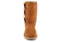 Koolaburra By Ugg Womens Victoria Tall Fur Boot - Rust -Shoe Shop US 01 122308 04