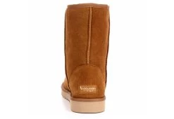 Koolaburra By Ugg Womens Koola Short Fur Boot - Rust -Shoe Shop US 01 122353 04