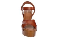 Limelight Womens April Platform Sandal - Cognac 11 Limelight Womens April Platform Sandal - Cognac -Shoe Shop US 01 132101 02