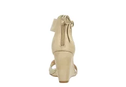 Chinese Laundry Womens Celly Wedge Sandal - Beige -Shoe Shop US 01 132194 04