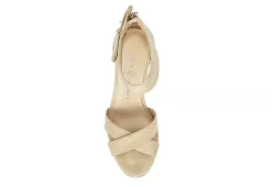 Chinese Laundry Womens Celly Wedge Sandal - Beige -Shoe Shop US 01 132194 05