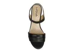 Lifestride Womens Yuma Wedge Sandal - Black -Shoe Shop US 01 201296 05